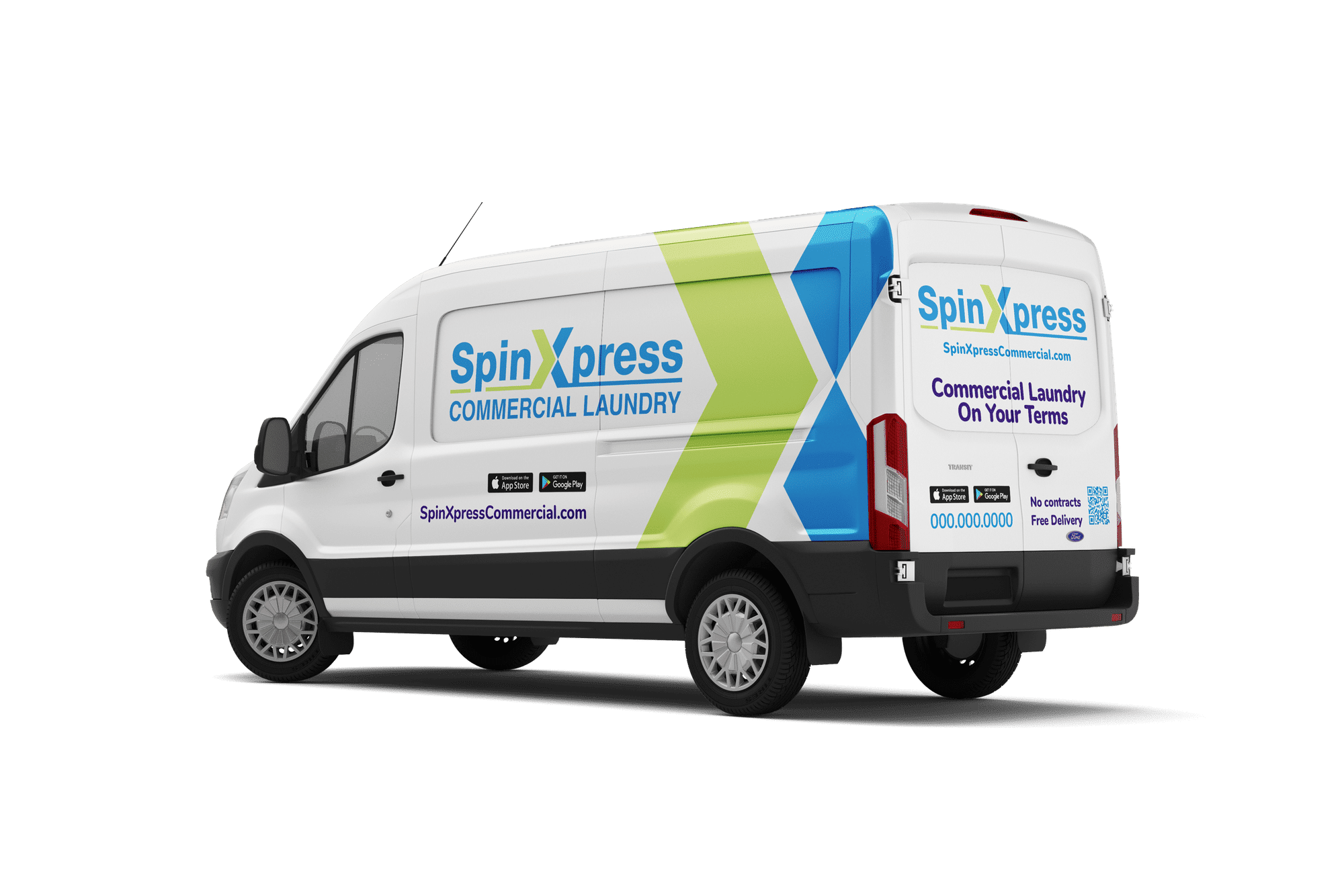 Spinxpress delivery van