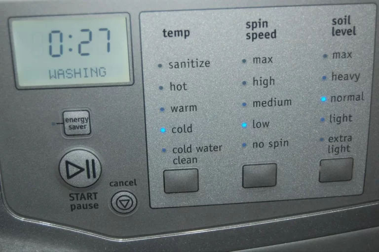 Soil Level In Washing Machines